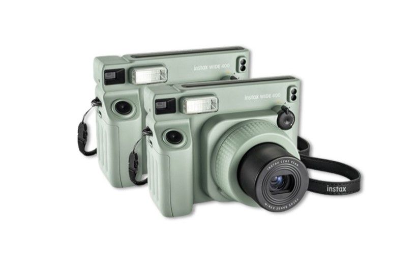 Twee polaroid camera set met 20 foto's