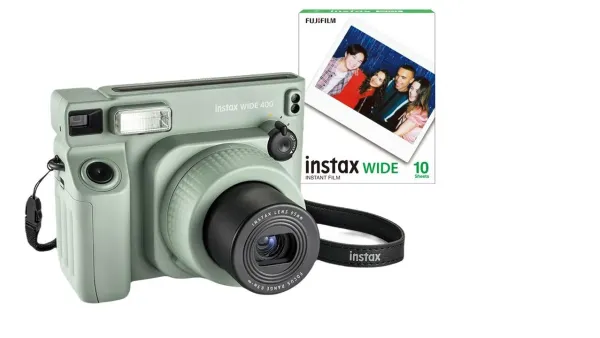 Polaroid camera huren fujifilm instax wide 400 met fotopapier
