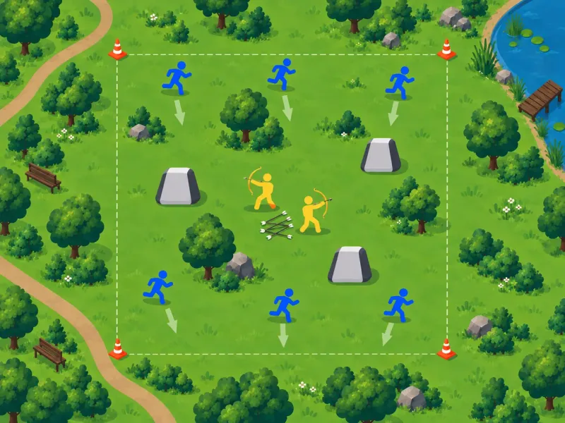 Archery tag huren regels een plaatje van de spelregels van hollandse leeuwen