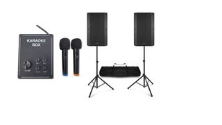 Large karaoke set